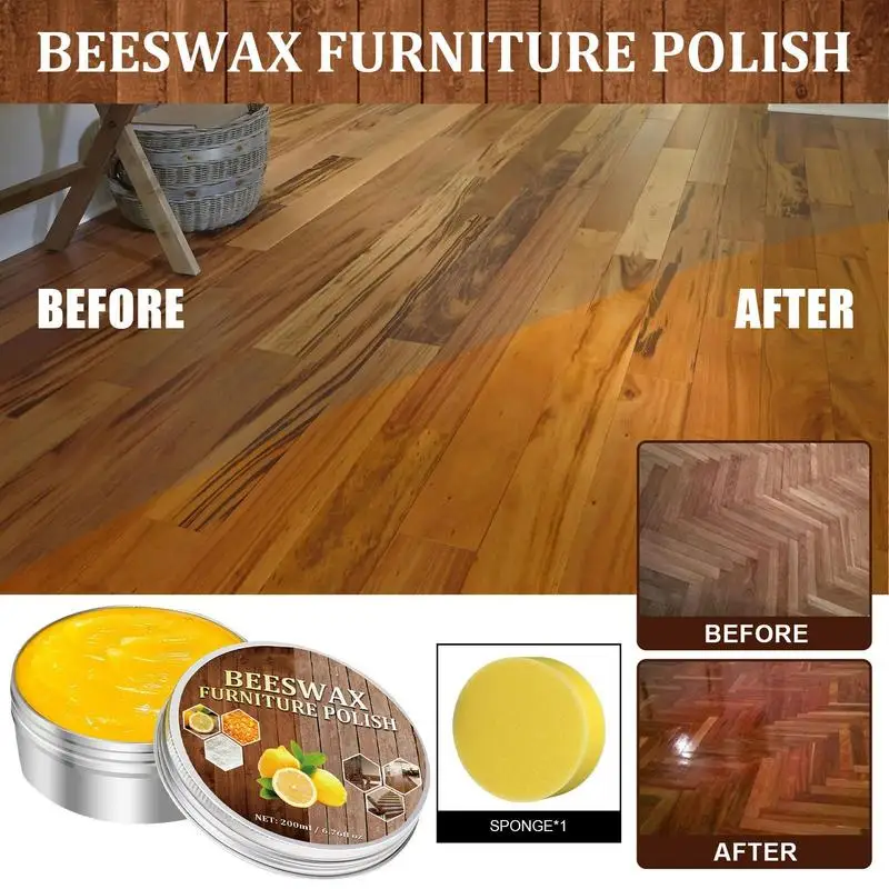 WoodSeasoningBeewaxMultipurposeNaturalWoodWaxTraditionalBeeswax
