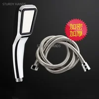Bathroom Water Heater Bath Hose Shower Head 1.5/2/3 M Stainless Steel Explosion-proof Shower Head Hose Bathroom Accessories 2