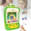 Claw Machine Mini Vending Machine with 10 Dolls 10 Egg with Lights Capsule Claw 4