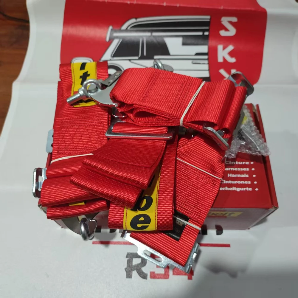 Cintura di Sicurezza da Corsa SA a 4 Punti, 3 Pollici, Cintura di Sicurezza per Auto da Corsa di Alta Qualità, Imbracatura per Rally con Sgancio Rapido Camlock - Image 4