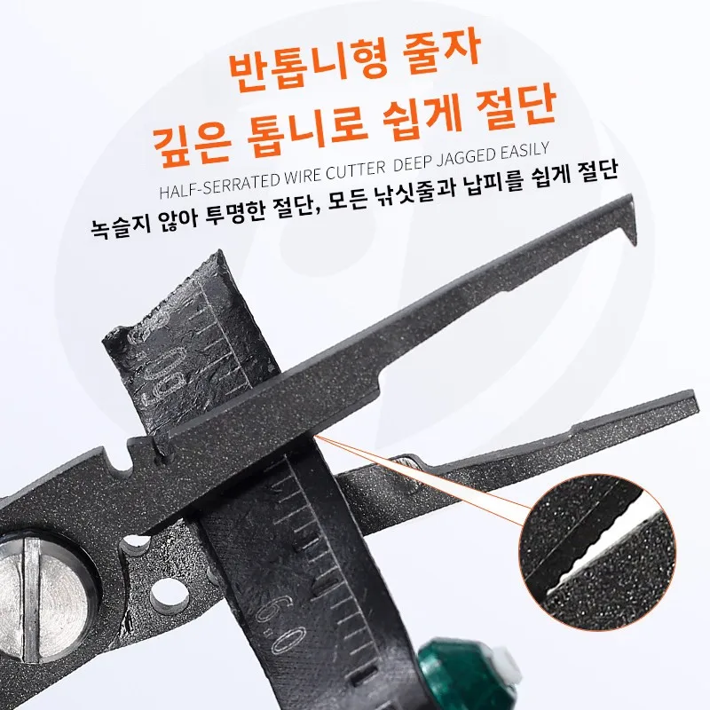 삼바 다기능 낚시 플라이어 (가위, 스테인리스 스틸 훅 제거기, 낚시 장비 링 오프너, 클리퍼 포함)