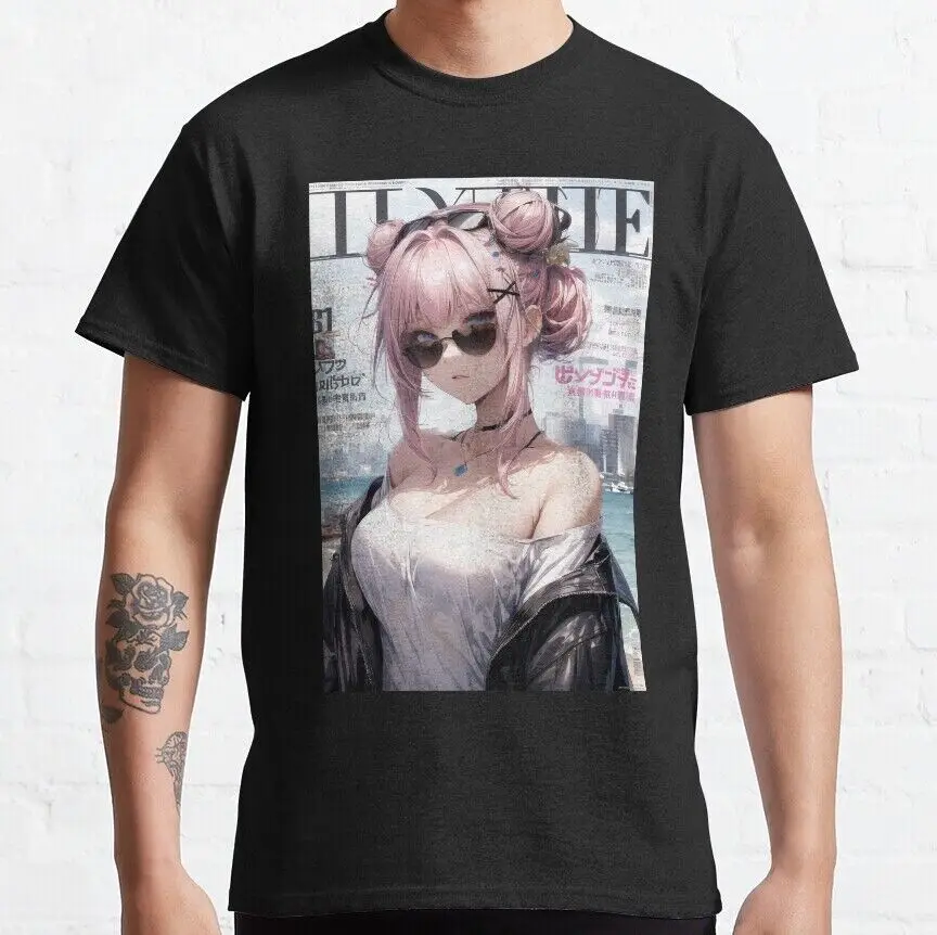 

Anime Art, Streetwear Magazine, GirlRetro Vintage T-Shirt, S-5XL