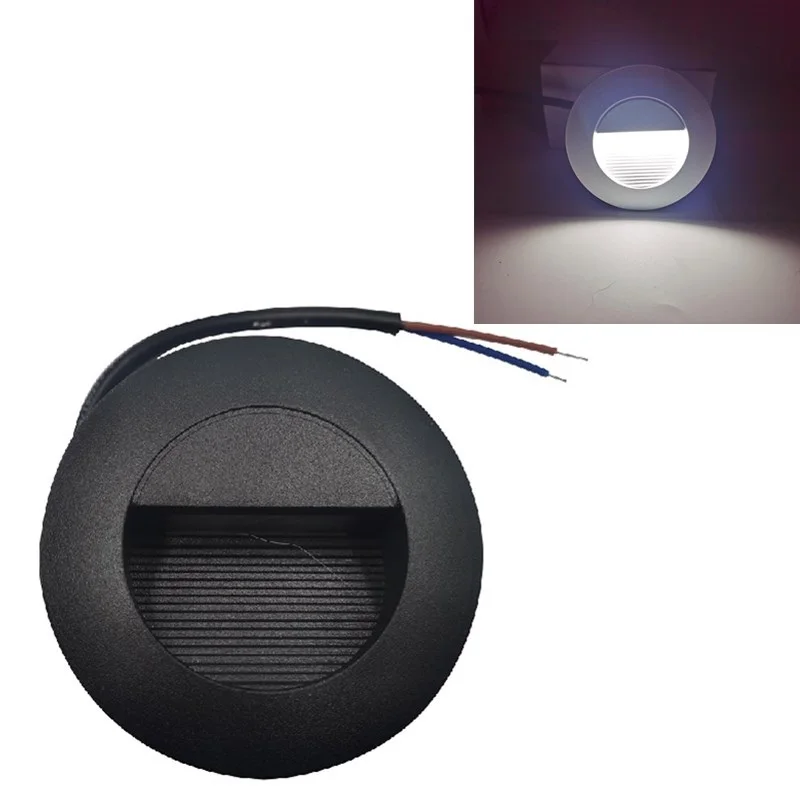 Outdoor Sensor indoor LED Step Light 15LEDS Waterproof Stair Light Wall Embedded Underground Deck Footlights 85-265V IP65 motion sensor light,led light,led wall lamp,wall light