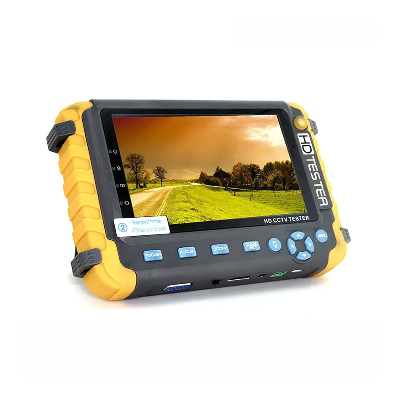 IV8W 5-дюймовый TFT LCD HD 5MP TVI AHD CVI CVBS Аналоговый тестер камеры видеонаблюдения монитор