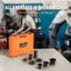 VEVOR 25/23/21/10 PCS Ball Joint Press Kit C-press Ball Joint Tools Steel Brake Anchor Pins Press and Removal Tools with Case 6