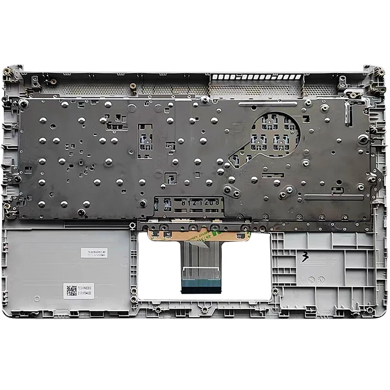 Teclado Resto da Palma para hp 14-dq 14-fq Tpn-q221 14s-fr dr Portátil Capa Superior Case Escudo us ru L88200 L88206 L61506 L61507001 - Imagem 2