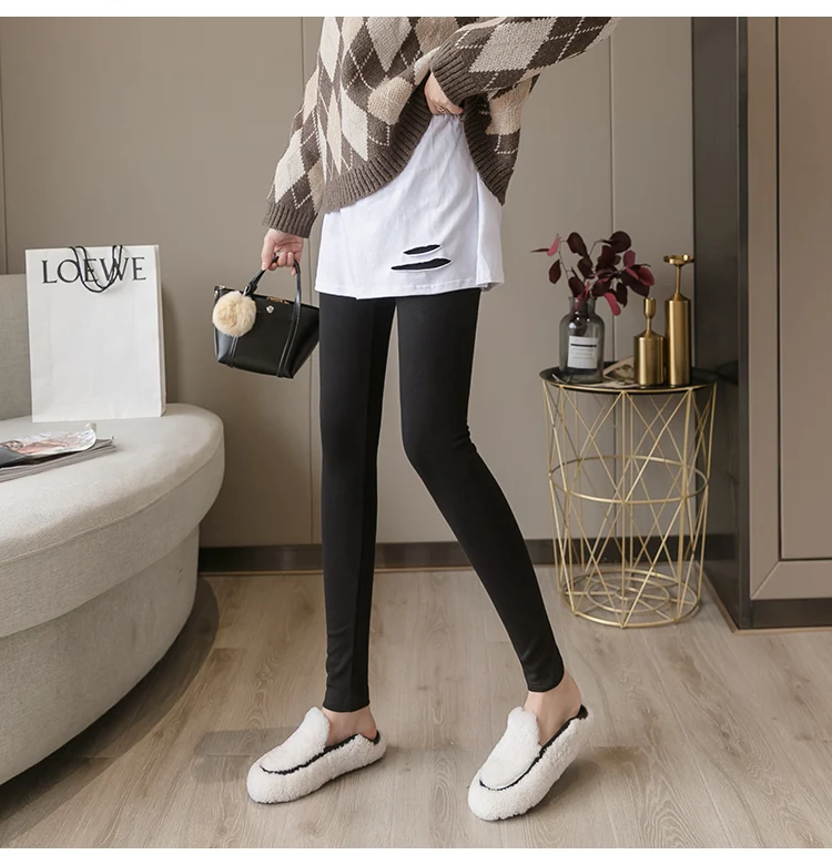 Spring and autumn thin leggings with skirts fake two large size fat MM increase plus fat female small culottes to wear together white leggings