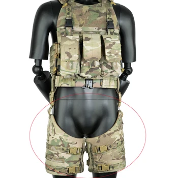 Attrezzatura Tattica per Sport all'Aperto - Pannello di Installazione, Pannello per Gamba, Accessori MOLLE, Cinghie per Gamba, Accessori per Fissaggio