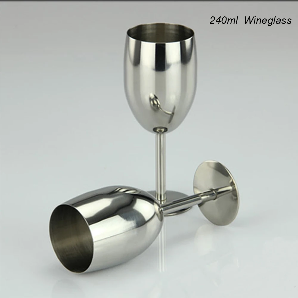 Edelstahl Weingläser Und Trinkbecher Für Partys Und Bar_voghion.com