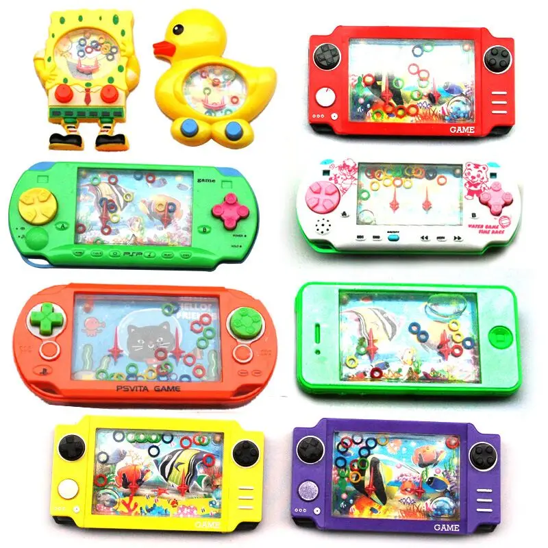 Cultiveren Kid Denkvermogen Speelgoed Water Ring Toss Baby Handheld Game Machine Ouder-Child Interactive Game Toys 2