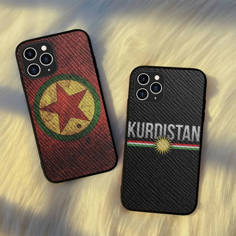 iphone 13 phone case YNDFCNB Kurdistan Flag Phone Case Hard Leather Case for iPhone 11 12 13 Mini Pro Max 8 7 Plus SE 2020 X XR XS Coque best iphone 13 case