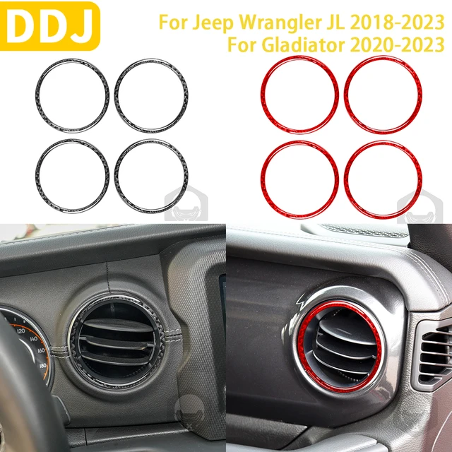 Scheibenwischer für Jeep Wrangler JL JT 2018 + Auto Vorne Regen Wischer  Klinge Dekoration Abdeckung Trim Zubehör, carbon Faser - AliExpress