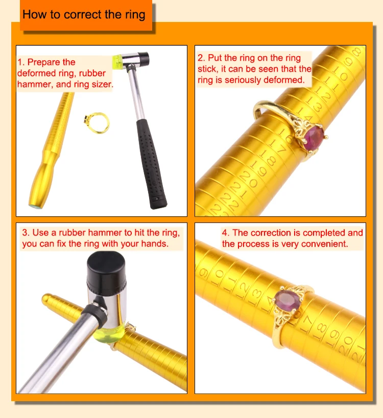 KS EAGLE Ring Sizing Tool, Finger Coil Measure, Medidas de Tamanho, Ring Sizer, Gauge Tools, HK, EUA, UE, JP