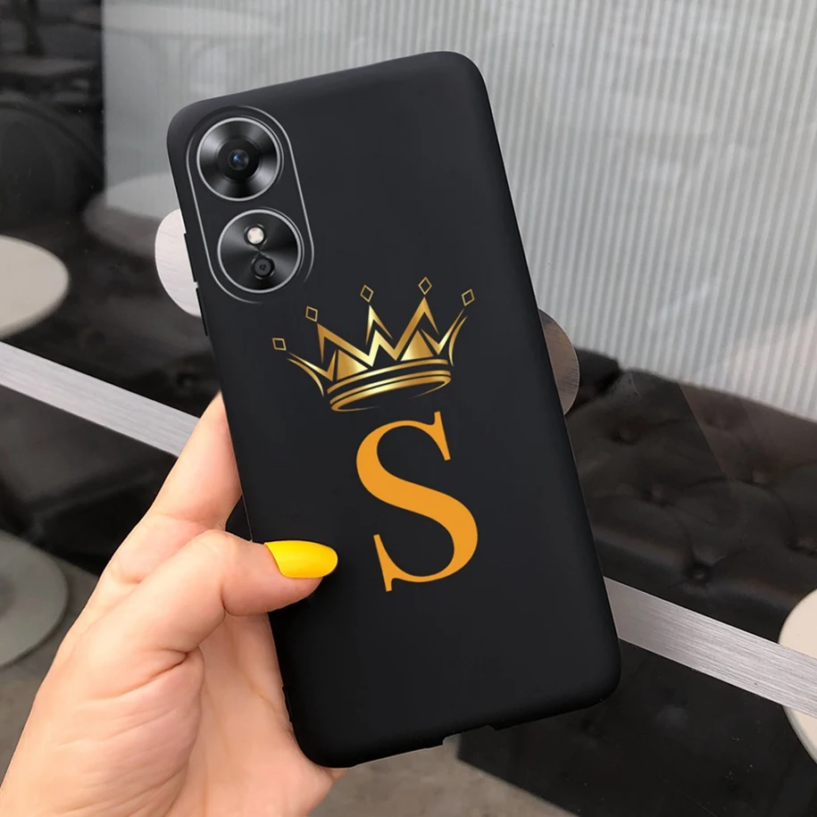 Luxury Letters Soft Silicone Phone Case - Elegant Back Cover