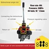 Multi-way Valve Reversing Valve Hydraulic Distributor Manual One To 4 Valve Cylinder Hydraulic Valve Pair Wire 4 Various Style 6
