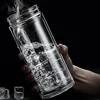 Leakproof Glass Tea Bottles With Infuser Stainless Steel Double Walled Bottle Portable Travel Drinking Lemon Water Cup 6