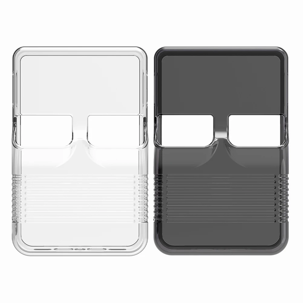 Transparent TPU Case for R36S Retro Handheld Game Console Anti-Scratch Shockproof TPU Protective Cover for R36S Game Accessories