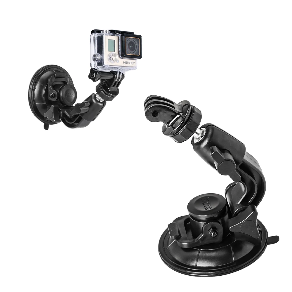 Hongdak para Gopro Hero 11 10 Grande Diâmetro do Carro Ventosa Ação Câmera Acessório Tripé Base de Montagem para Sj4000 Xiaomi - Image 2
