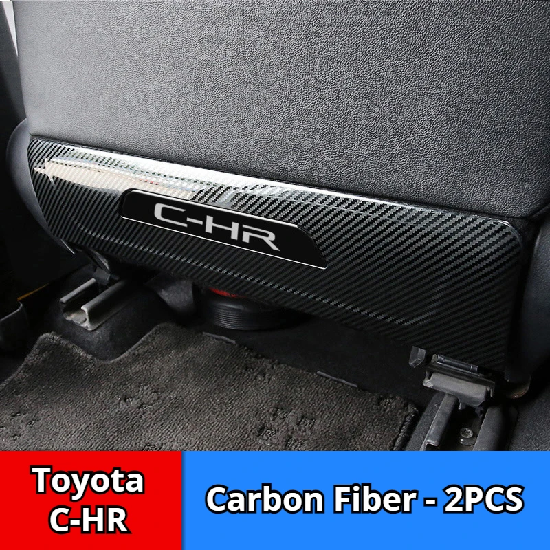 Car Seat Kick Pad Cover For Toyota C-HR Interior Rear Seat Anti-Kick Pad Cover Car Accessories Interior