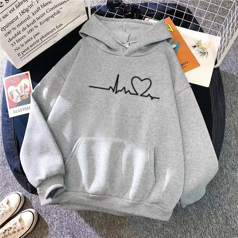 Spring Casual Sweater Hoodies Outerwear Women's Loose Hooded Cardigan 2023 New Sweatshirt Hoodie Clothes Y2K Hoodie