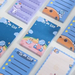 Autocollants canetas kawaii en papier, dessin animé mignon, pour carnet de notes, créatif, n fois, carte d'indexation décorative, accessoires scolaires 