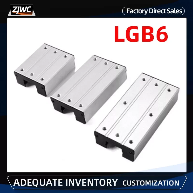 Bloco Deslizante com Rodas de Bloqueio Deslizante Externo de Eixo Duplo Transporte Linear Lgd6 Lgd660l4 Lgd6