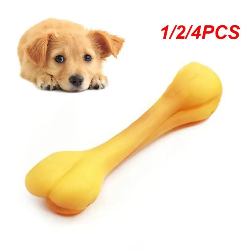 

1/2/4PCS Simulated Bones High 4.5cm Abrasion Resistance Of Molars Nontoxic Cleaning Teeth Bite Resistant Dog Toys Toys