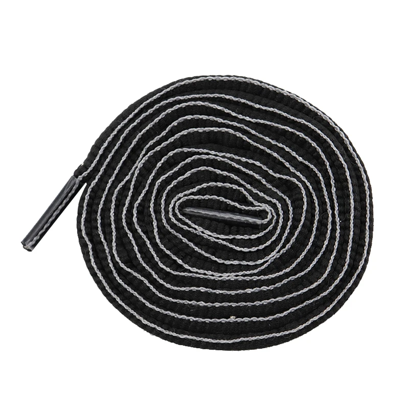 Weiou The New Listing Trendy Shoelaces semi-circular shoelaces insert reflective belt Night Running Shoe Laces For Women Sneaker