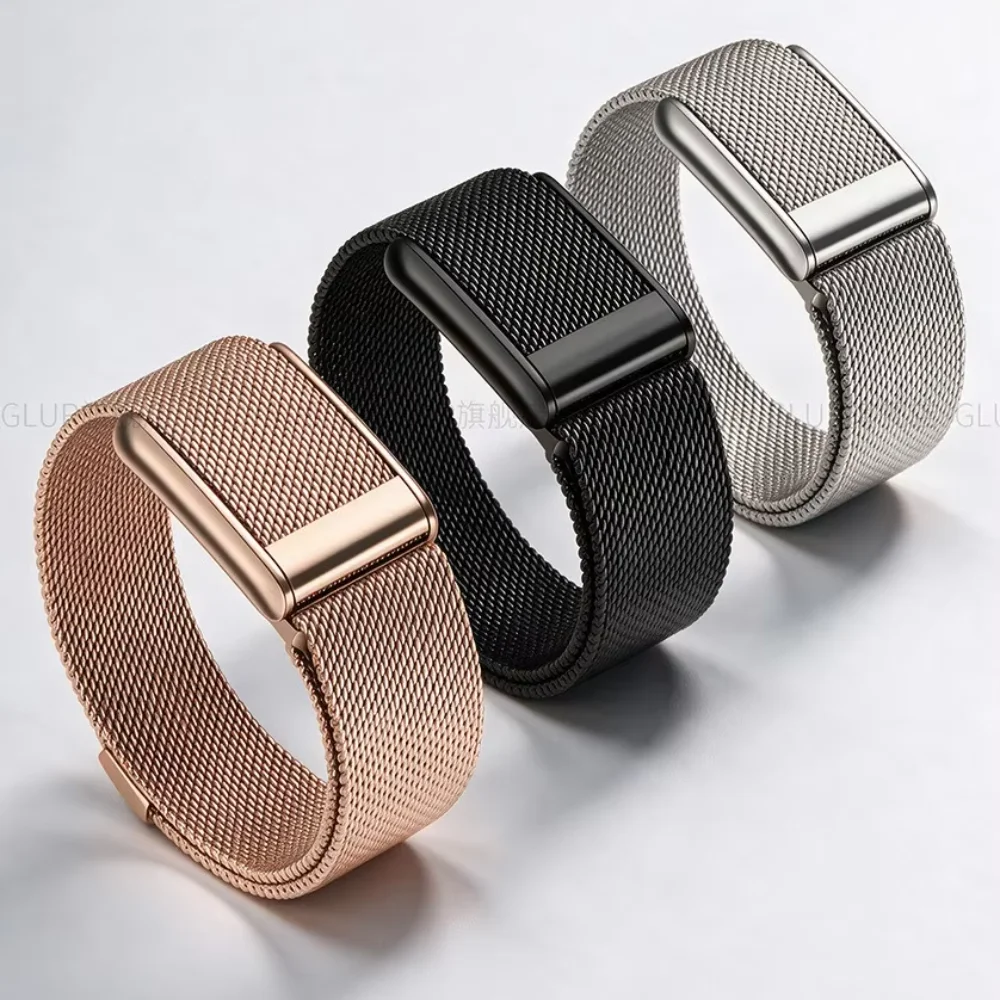 Milanese Loop Magnetic Stainless Steel Bracelet for Smartwatch Accessories