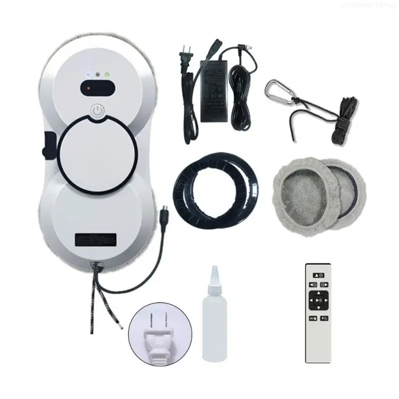 Window Cleaning Robot Vacuum Cleaner Robot Window Cleaner Electric Glass Window Cleaner Remote Control for Home R9UD 3