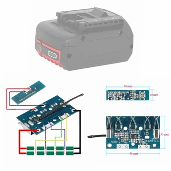 BAT618 Li-Ion Circuito di Protezione di Ricarica Della Batteria PCB Per Bosch 18V 3.0Ah 6.0Ah BAT610 BAT609G BAT618 Strumento di Potere Elettrico