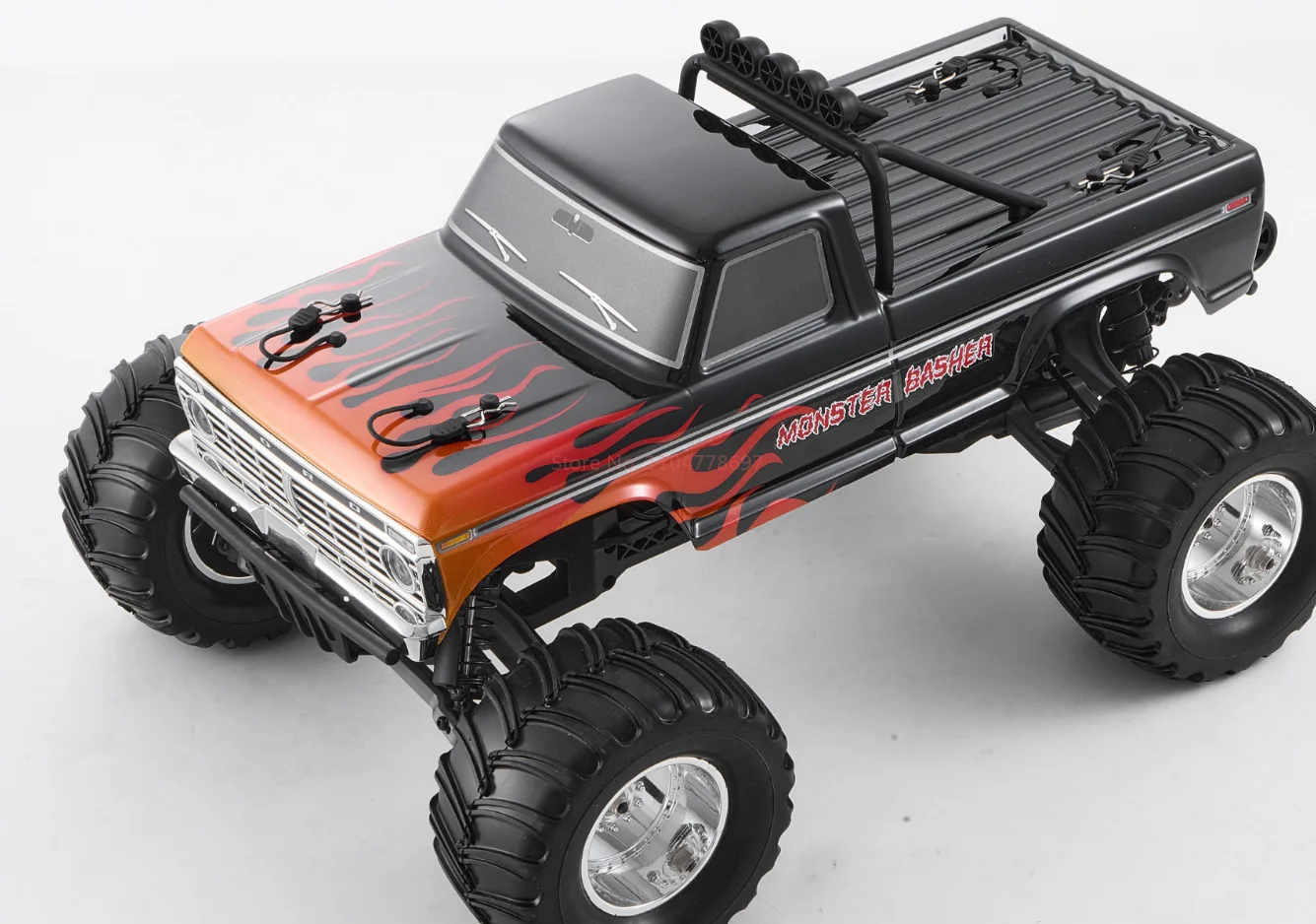 Fms 1/10 RS F100 브러시리스 몬스터 RC 트럭 2륜 구동 미드 배터리 고속 오프로드 드리프트 자동차 성인용 무선 조종 자동차