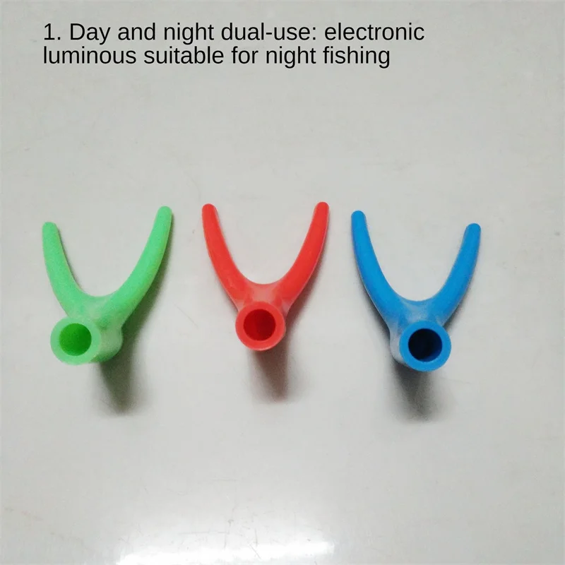 1~10PCS Fishing Pole Rack High-strength Luminou Non-slip Universal Sea Carp Fishing Tackle Pole Support Stand Plastic