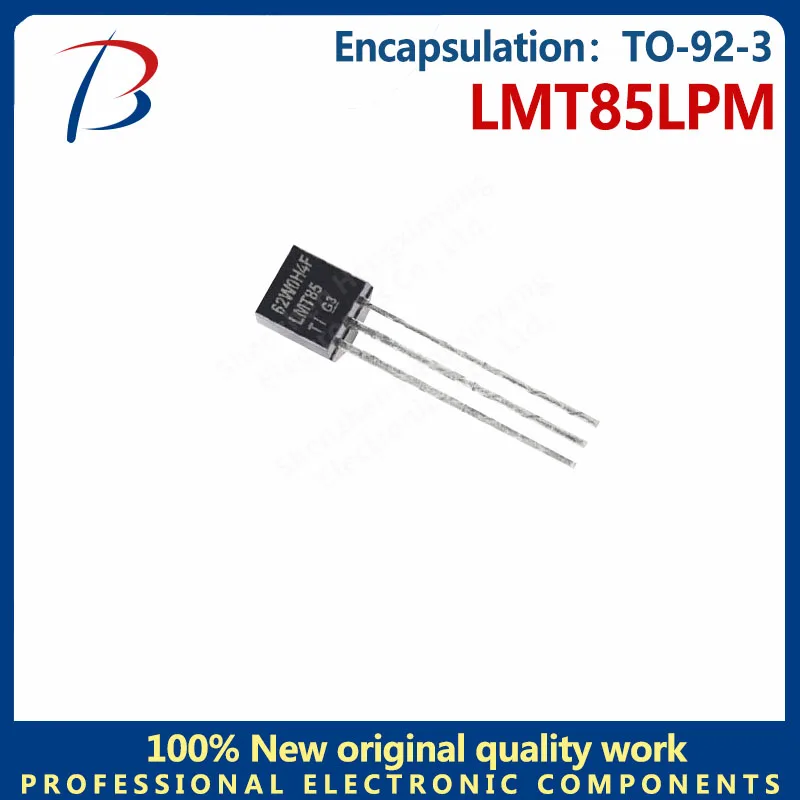 

10PCS LMT85LPM Silkscreen LMT85 package TO-92-3 analog output temperature sensor