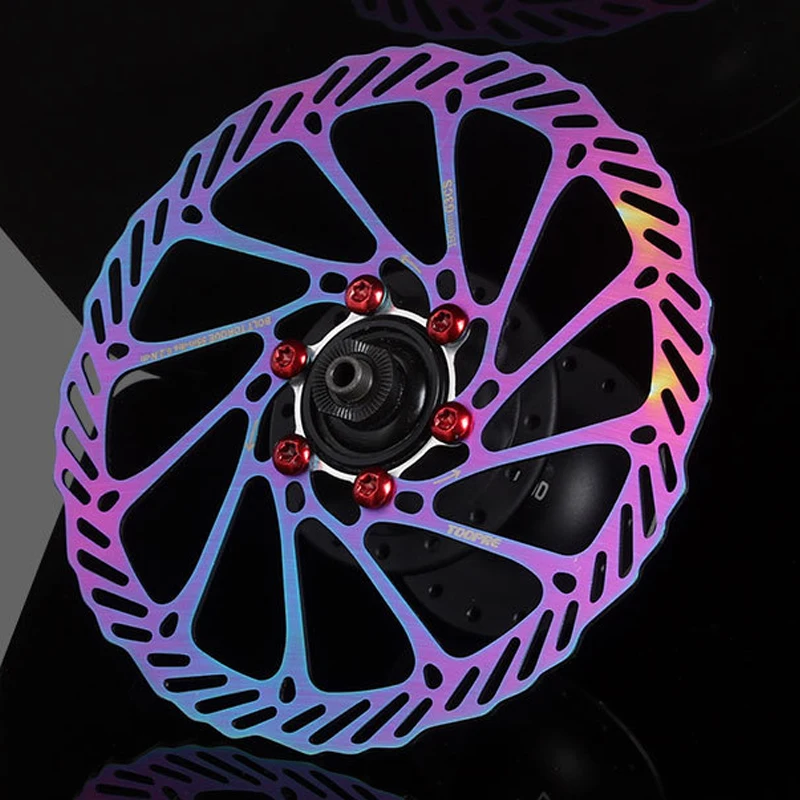 1pc MTB Bike Disc Brake Rotor G3/HS1 160mm 180mm 203mm Rainbow ...
