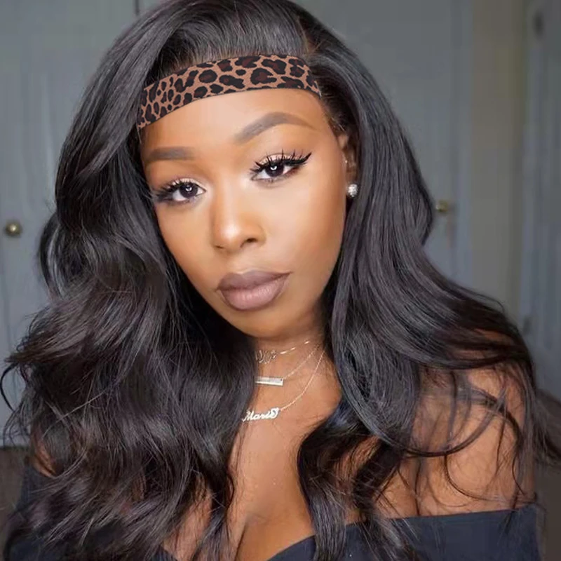 1Pcs Edge Melt Band For Lace Wig 1Pcs Hair Pomade Stick For Broken Hair Leopard Adjustable Elastic Headband & Wax Stick Set