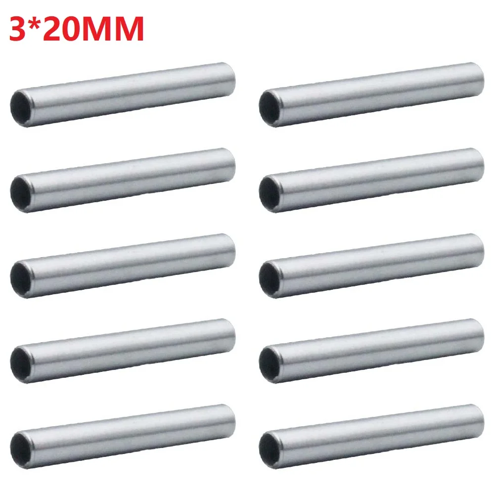 

10pcs PT100 DS18B20 Temperature Sensor Stainless Steel Casing Pipes Protective Sleeve 6*50mm Sleeve Sensor Protector Cover