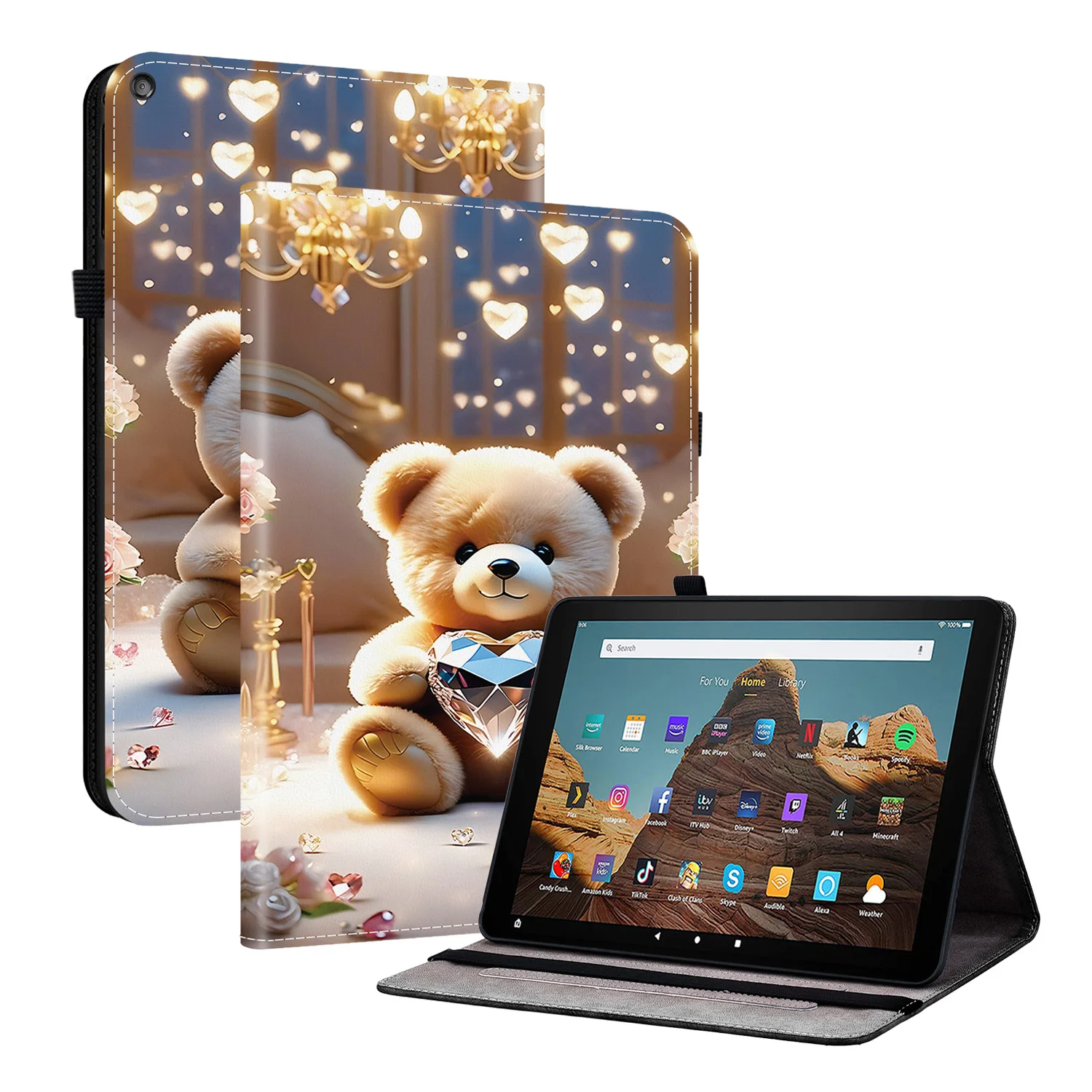 Elegant Leather Tablet Cover - Premium Quality and Durable Design