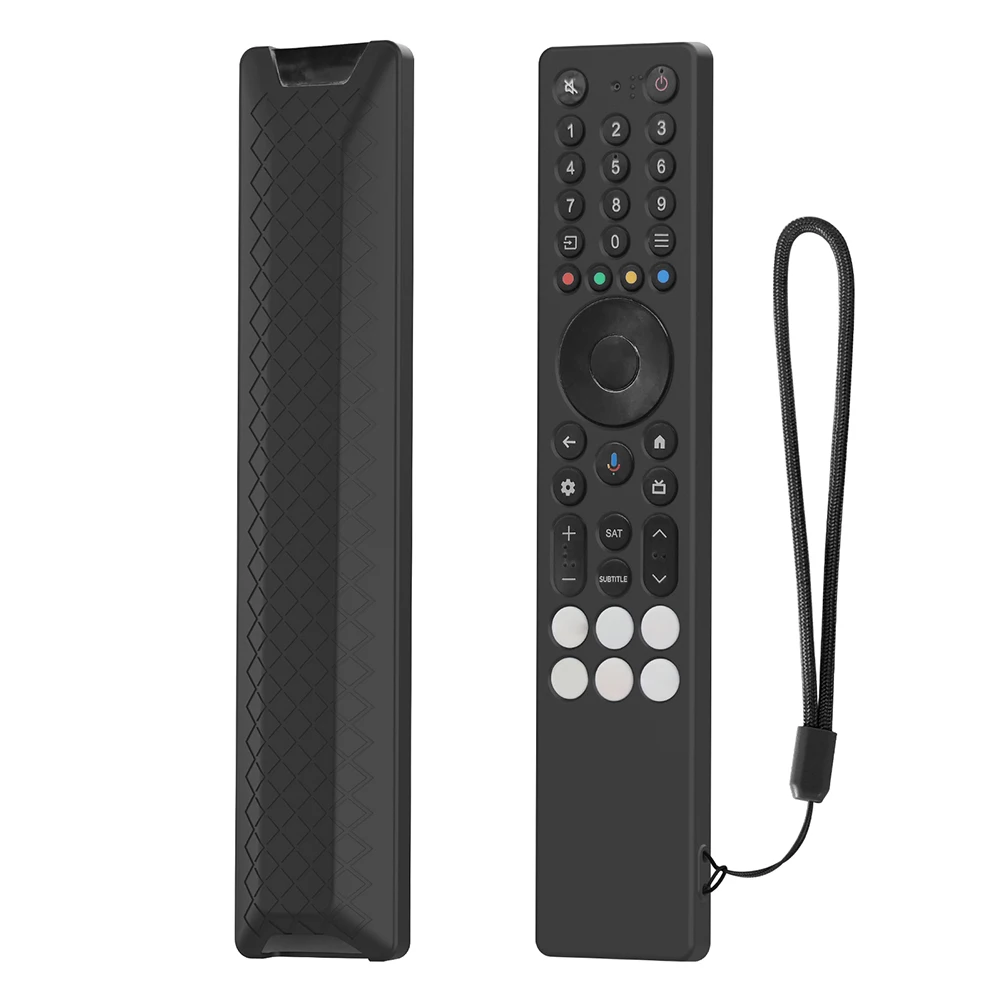 For TCL RC833A Silicone Remote Control Case Anti-Slip Protective Cover Anti-Scratch Remote Control Protect Case TV Supplies Tool