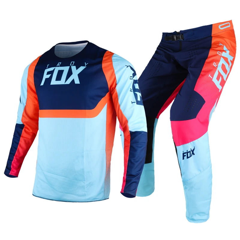 2021 Motocross MX 360 Voke Mountain Bicycle Offroad Racing Suit Motorcycle Motorbike Jersey Pants Combo Mens Kits