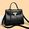2025 Premium Women's Solid Color Shopper Bag - Designer Leather Crossbody With Parisian-Inspired Hardware 2