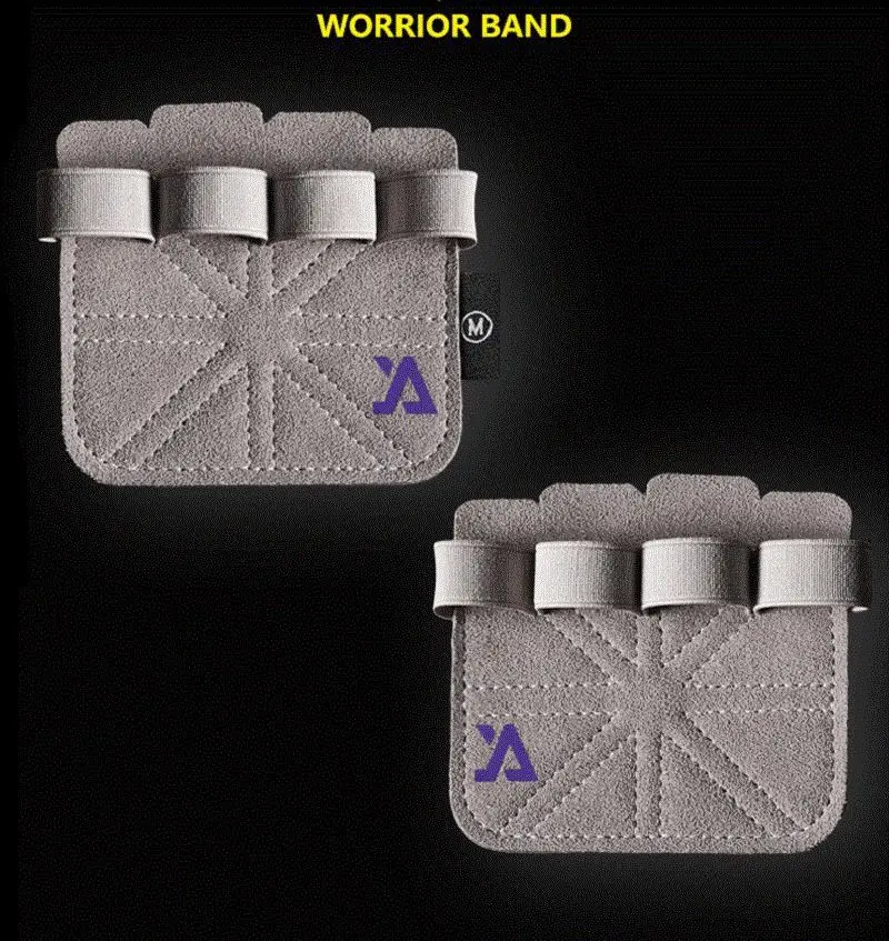 Weightlifting Gloves Four-fingers Fitness Gloves Gym Barbells Anti-slip Palm Protect