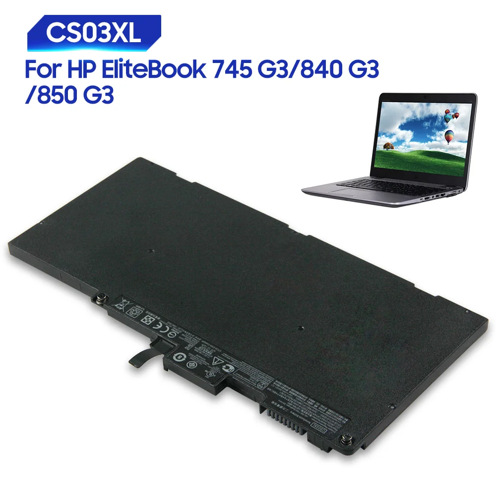 Batteria Di Ricambio Originale Per Hp Elitebook 850 G3 745 G3 840 G3 Cs03Xl Batteria Per Laptop Originale 3910Mah