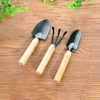 Mini Garden Shovel Rake, Bonsai Tools for Flowers Potted Vegetables Digging Weeding Tools, Wooden Handle, Plant Horticulture Set 6