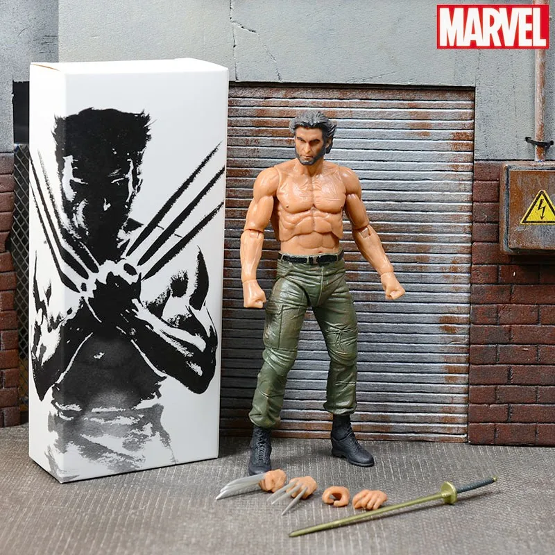 

Экшн-фигурки X-men, игрушки-мутанты самурая, Логан, Джеймс, Howlett, 7 дюймов, коллекционные подарки