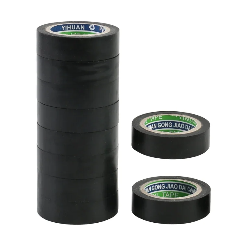 isolante elétrica do PVC, 18mm * 10m * 0.1mm, 10 PCs Lot
