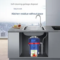 Home Appliances Household Kitchen Waste Disposer Sink Sewer Kitchen Waste Underfloor Food Shredder Kitchen Waste Shredder 2