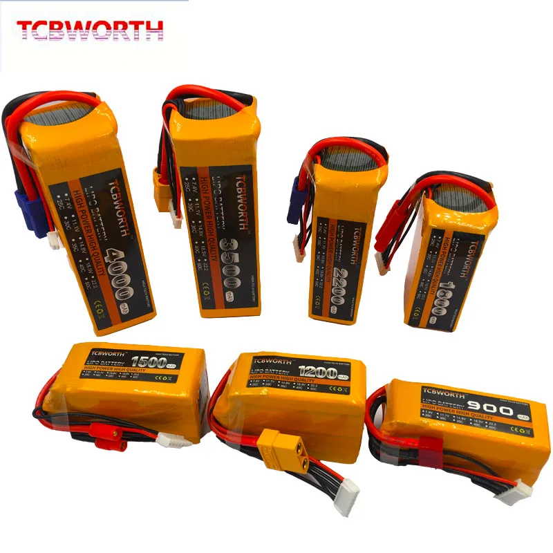 Batterie Drone 3S LiPo 2200-6000mAh 60C XT60/T Plug