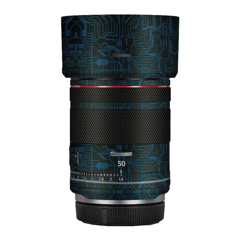 캐논 RF 50mm F1.4L VCM 렌즈용 RF50mmf1.4L 스킨 랩 커버, 50f1.4L 데칼 스킨 보호 필름 커버 필름