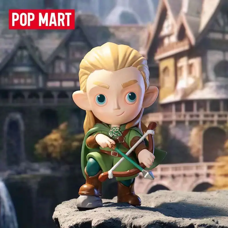 Popmart Original The Lord Of The Rings Aragorn Legolas Balrog Sauron Gollum Frodo Baggins Gandalf Gift Children Customizable